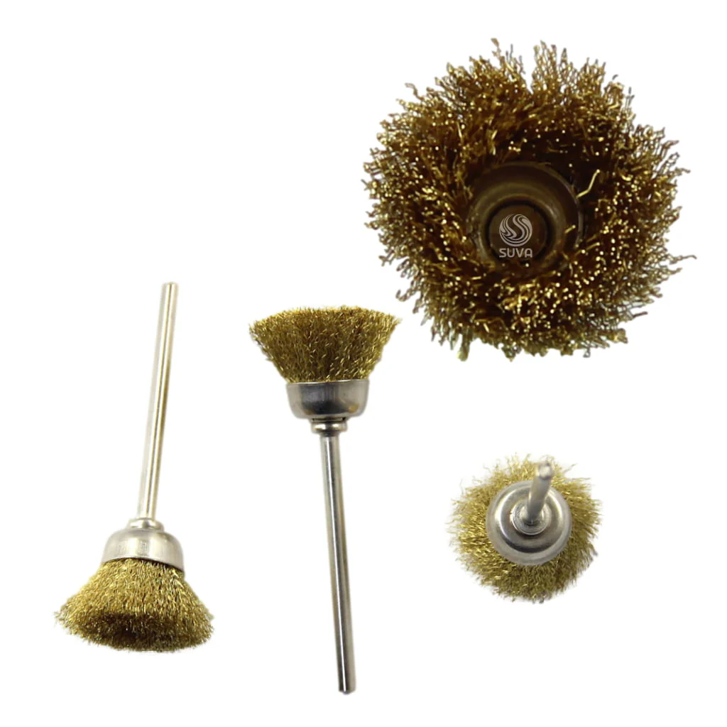 Crimped Brass Wire Polishing Burs - Image 4