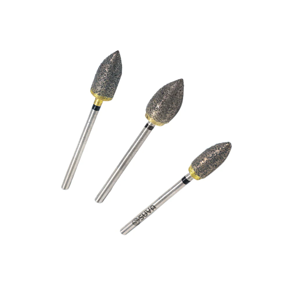 Inland Point Sintered Diamond Carving Burs