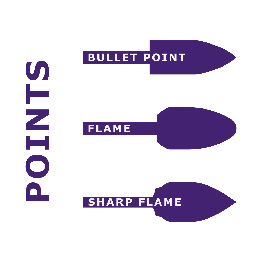 Inland Point Sintered Diamond Carving Burs - Image 2